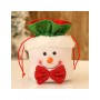 Christmas Apple Bag Snowman