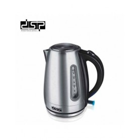 DSP Electric Kettle 1.7L Large Capacity Kettle 1850-2200W Automatic Power  Off Glass Shell Suitable for Home Office Dormitory