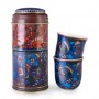 Images d'Orient Tin Box With 2 Coffee Cups