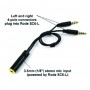 Conqueror Cable Audio Y Extension 3.5mm