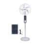 Powercool Stand Fan 16" With Solar Panel