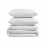 Sleep Comfort White Cotton Bed Set