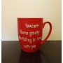 Handmade Valentine Mug Red