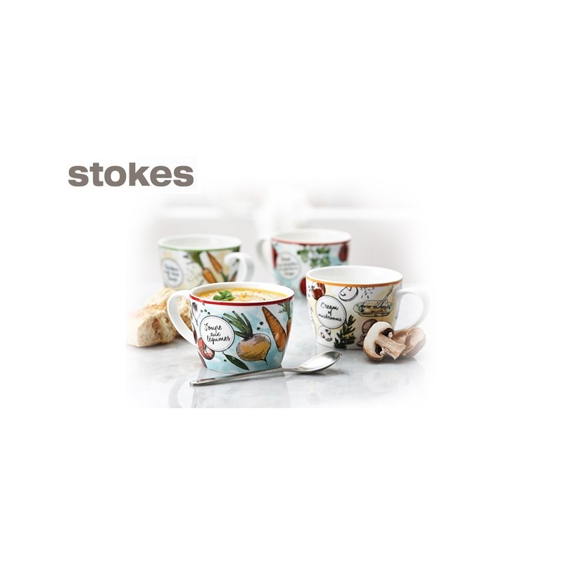 Stokes Minestrone Soup Bowl Set of 4