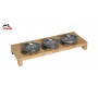 Staub Stand for 3 Mini Cocottes 42x16 cm