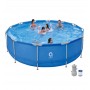 Jilong Avenli Round Steel Frame Family Pool With Filter Jilong Avenli Round Steel Frame Family Pool With Filter