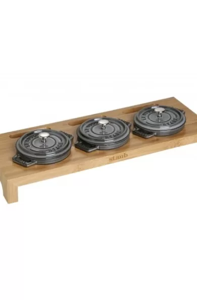 Staub Stand for 3 Mini Cocottes 42x16 cm