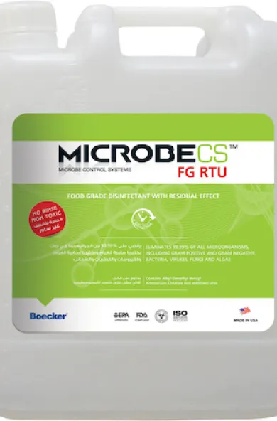 Boecker Microbecs Food-Grade Professional Disinfectant - 10L