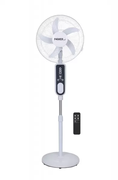 Powercool Rechargeable Stand Fan With Remote Control