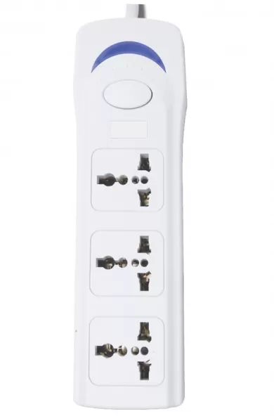 Conqueror 3 Outlet Extension Power Cord 5 Meters
