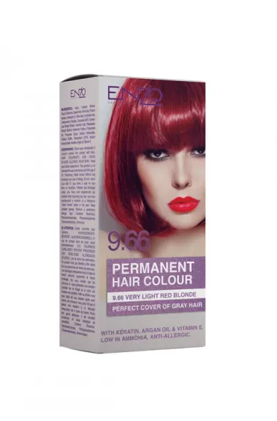 Enzo Hair Color For Women - Very Light Red Blonde 9.66