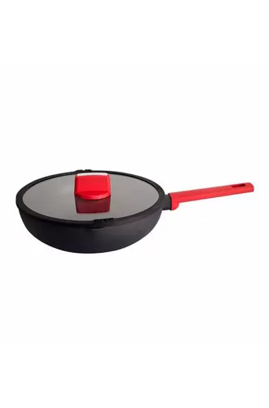 Betty Crocker Forged Aluminum Wok with Lid
