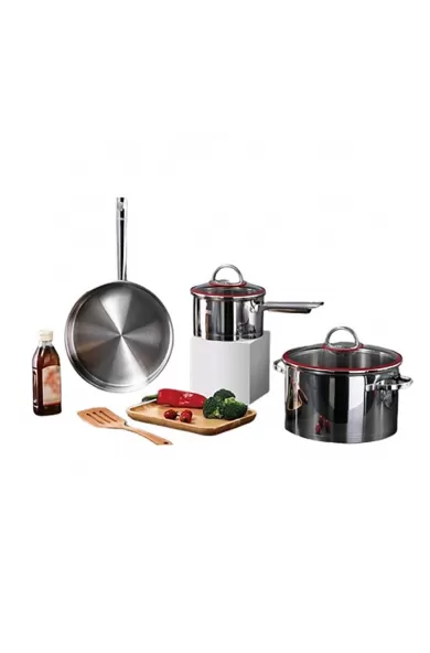 DSP Stainless Steel Cookware Set 5Pcs