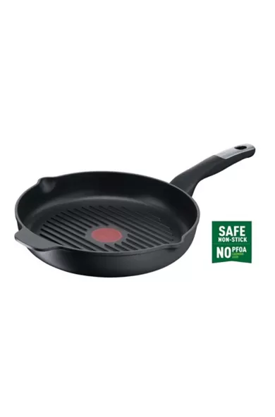 Tefal G6 Unlimited Round Grillpan Cast Aluminum 26 cm