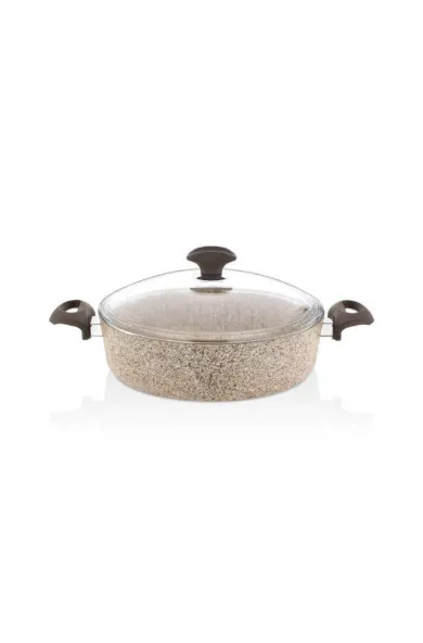 Falez Creamy Premium Shallow Casserole - 26x7cm