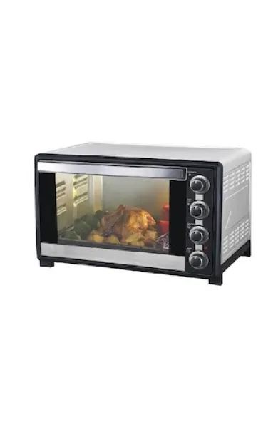 Master Chef Electric Oven Double Glass 60L - White