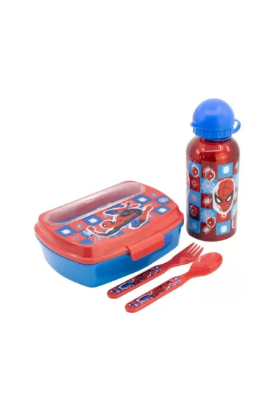 Disney 4 Pcs Urban Bts Set In Gift Box - Spiderman Midnight Flyer