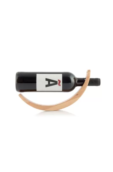 InnovaGoods Floating Wooden Wine Bottle Holder Woolance