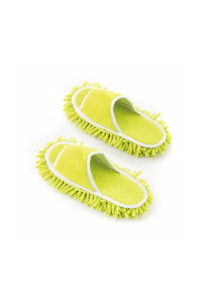 InnovaGoods Dry Mop Slippers Mop&Go