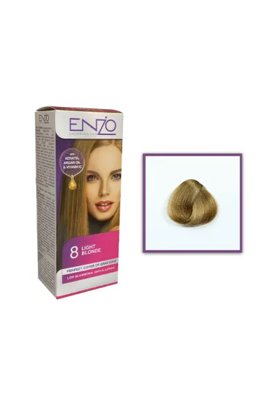 Enzo Hair Color Women - Light Blonde 8