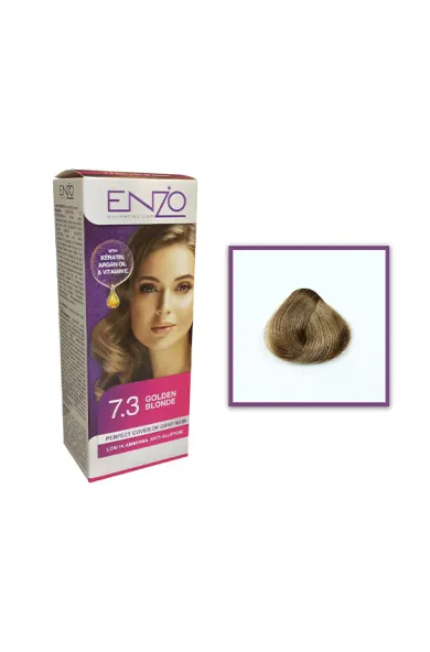 Enzo Hair Color Women - Golden Blonde 7.3