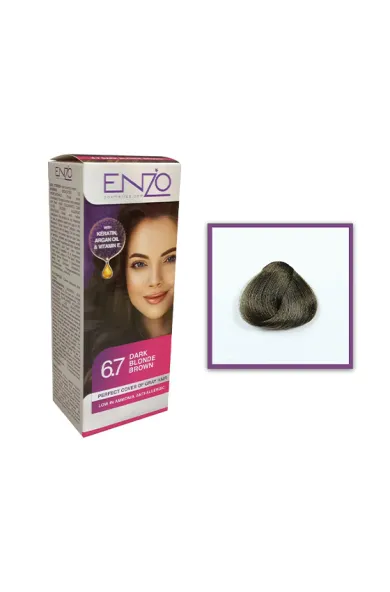 Enzo Hair Color Women - Dark Blonde Brown 6.7