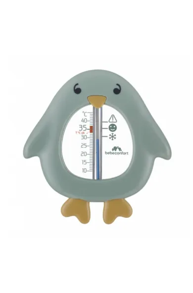 Bebe Confort Penguin Bath Thermometer - Lovely Donkey Green