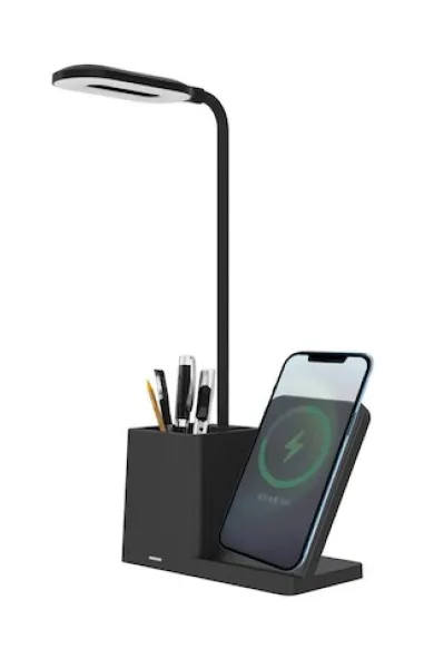 CONQUEROR Table Lamp with Charging Station
