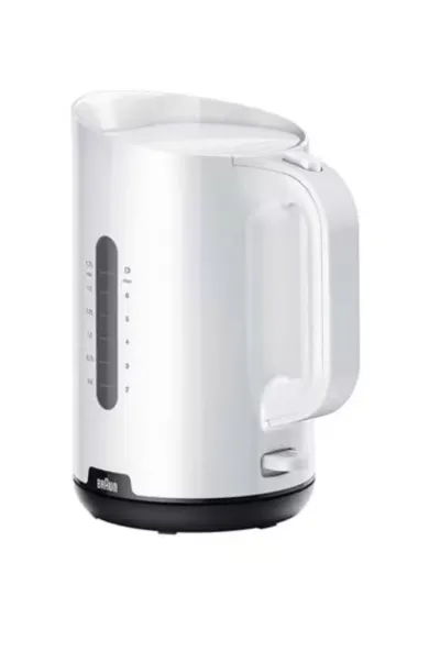 Braun Breakfast1 Water Kettle White - 3000W
