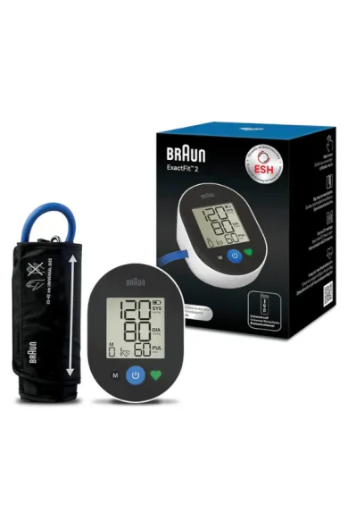 BRAUN ExactFit 2 Upper Arm Blood Pressure Monitor