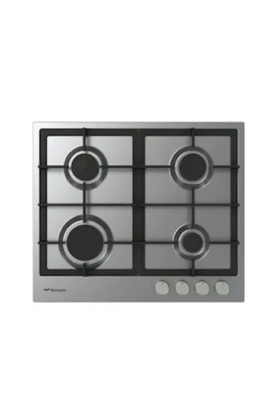 Bompani Gas Hob Electronic Ignition 60cm Stainless Steel
