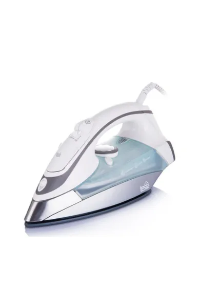 TESTA Steam Iron Transparent blue/white