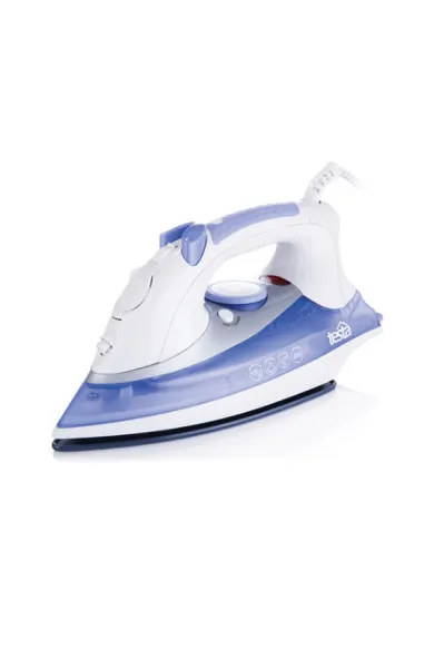 TESTA Steam Iron Transparent white/blue