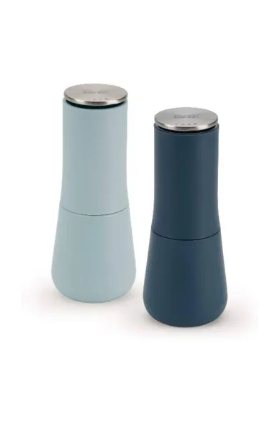 Joseph Joseph Milltop Blue Salt & Pepper Mills 
