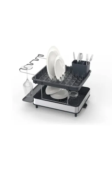 Joseph Joseph Excel Stainless-steel 2-Tier Dish Rack