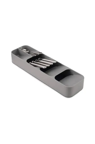 Joseph Joseph DrawerStore Grey Compact Cutlery Organiser