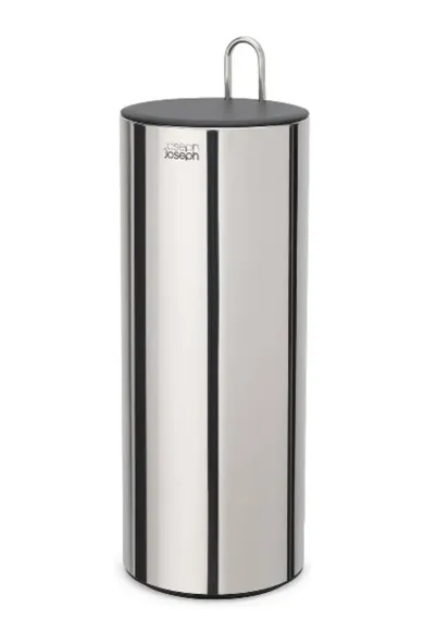 Joseph Joseph Easystore Luxe Stainless-steel Concealed Toilet Roll Holder