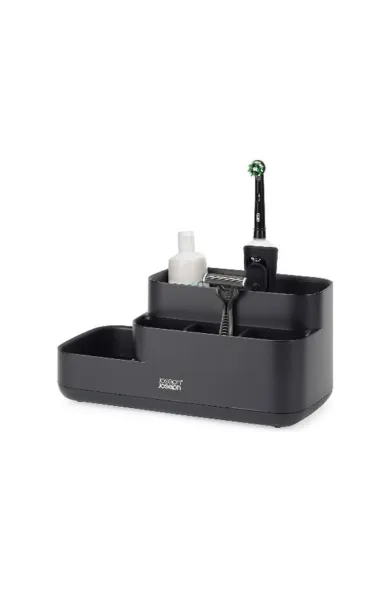 Joseph Joseph EasyStore Matt Bathroom Storage Caddy - Black