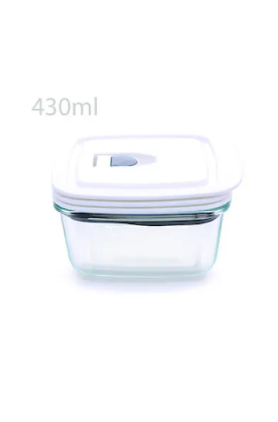 Testa Tempered Glass food container square 430ML
