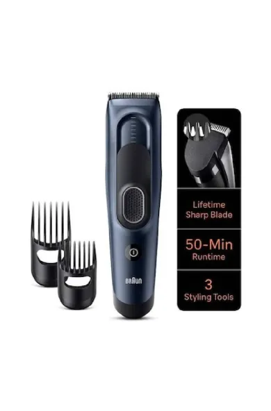 Braun Hair Clipper Series 5 With 3 Styling Tools