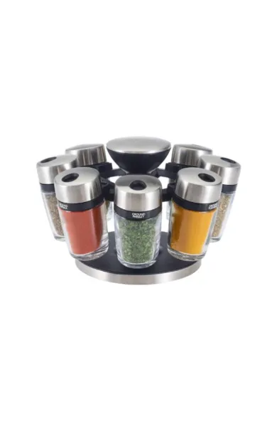 Cole & Mason Cambridge 8 Jar Herb & Spice Rack Carousel