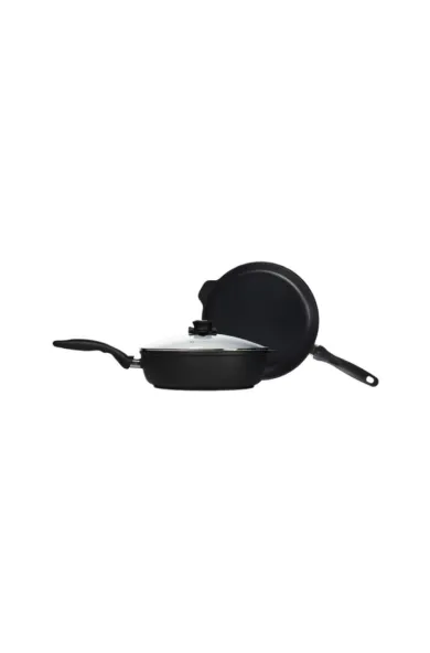 Swiss Diamond XD Nonstick Induction Fry Pan & Saute Pan - 3-Piece Set