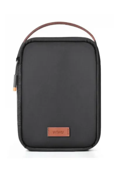 WIWU Minimalist Travel Pouch - Black