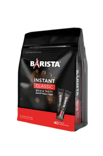 Barista Instant Coffee Classic sticks - 40 Sticks in Bag