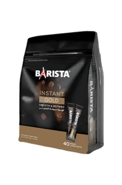 Barista Instant Coffee Gold sticks - 40 Sticks in Bag