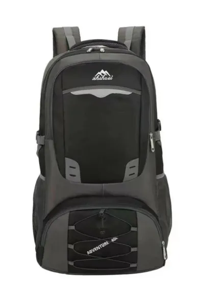 Conqueror Waterproof Reflective Backpack with Comfortable Handle and Multipockets - Black