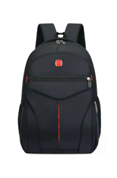 Kingslong Waterproof Backpack Protective Multipurpose Fits Up to 15.6 Inch Laptops - Black