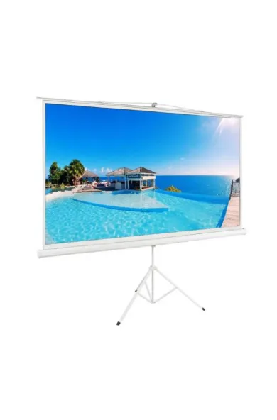 Conqueror Projection Screen 113'' with Tripod 