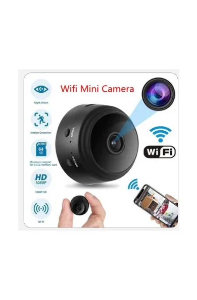 Conqueror Wireless Security Camera Spy 150 Degree HD with Motion Detection and Two-Way Audio