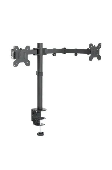 Conqueror Table Stand Desk for 2 X LED, LCD, Plasma TV 13''to 27''
